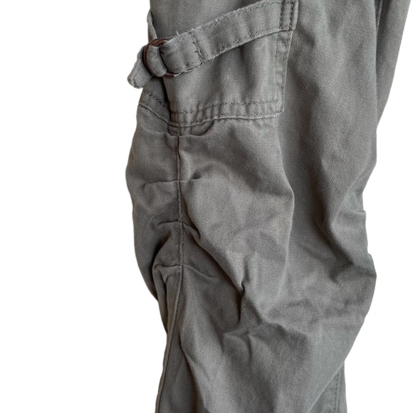 Da-nang low rise cargo pants in olive green Y2K - Picture 3 of 15